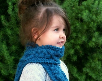 KNITTING PATTERN- The Calliope Scarf (Baby, Toddler, Child sizes)