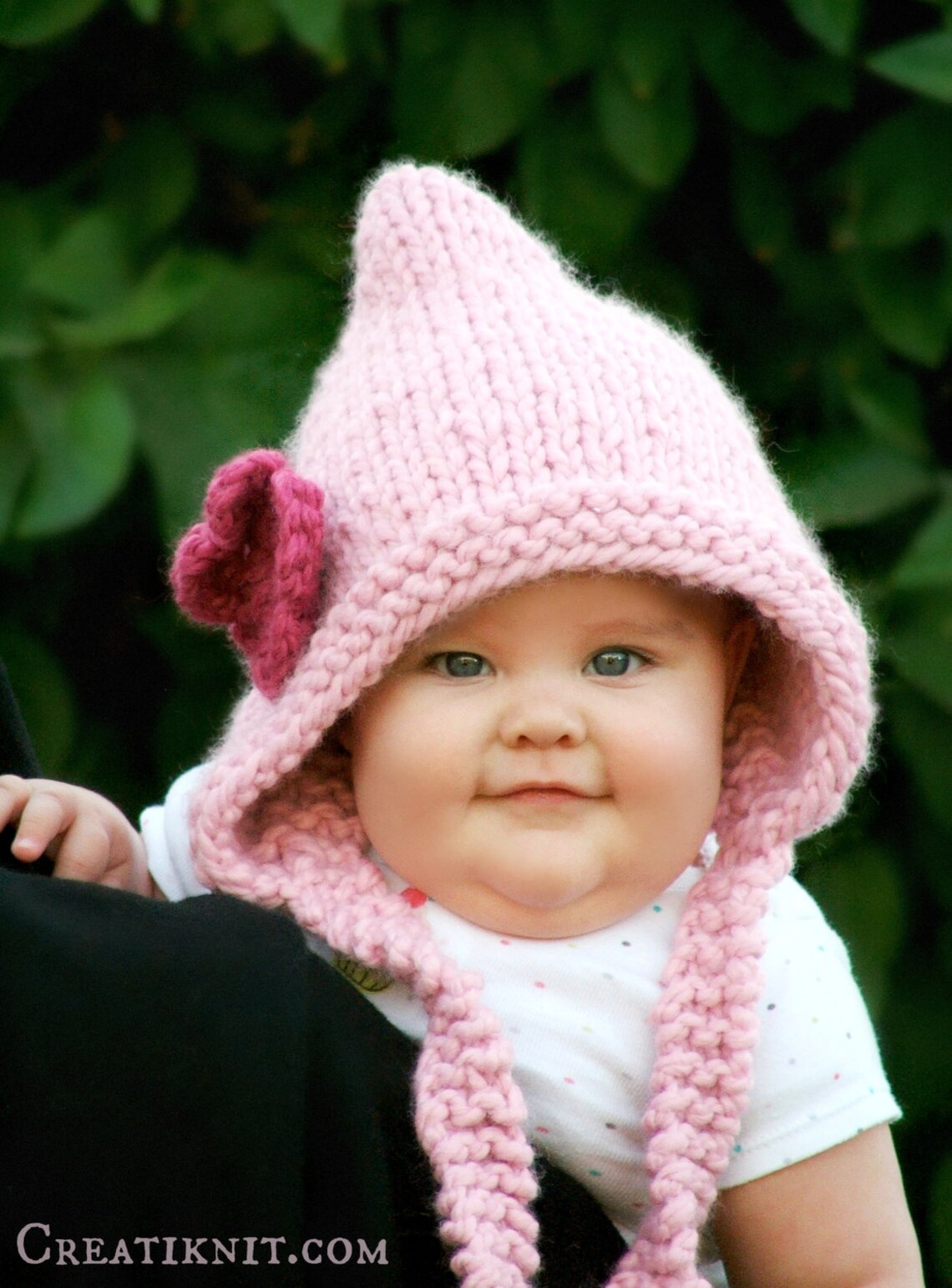 Knitting Pattern Pixie Hood baby Toddler Child Sizes - Etsy