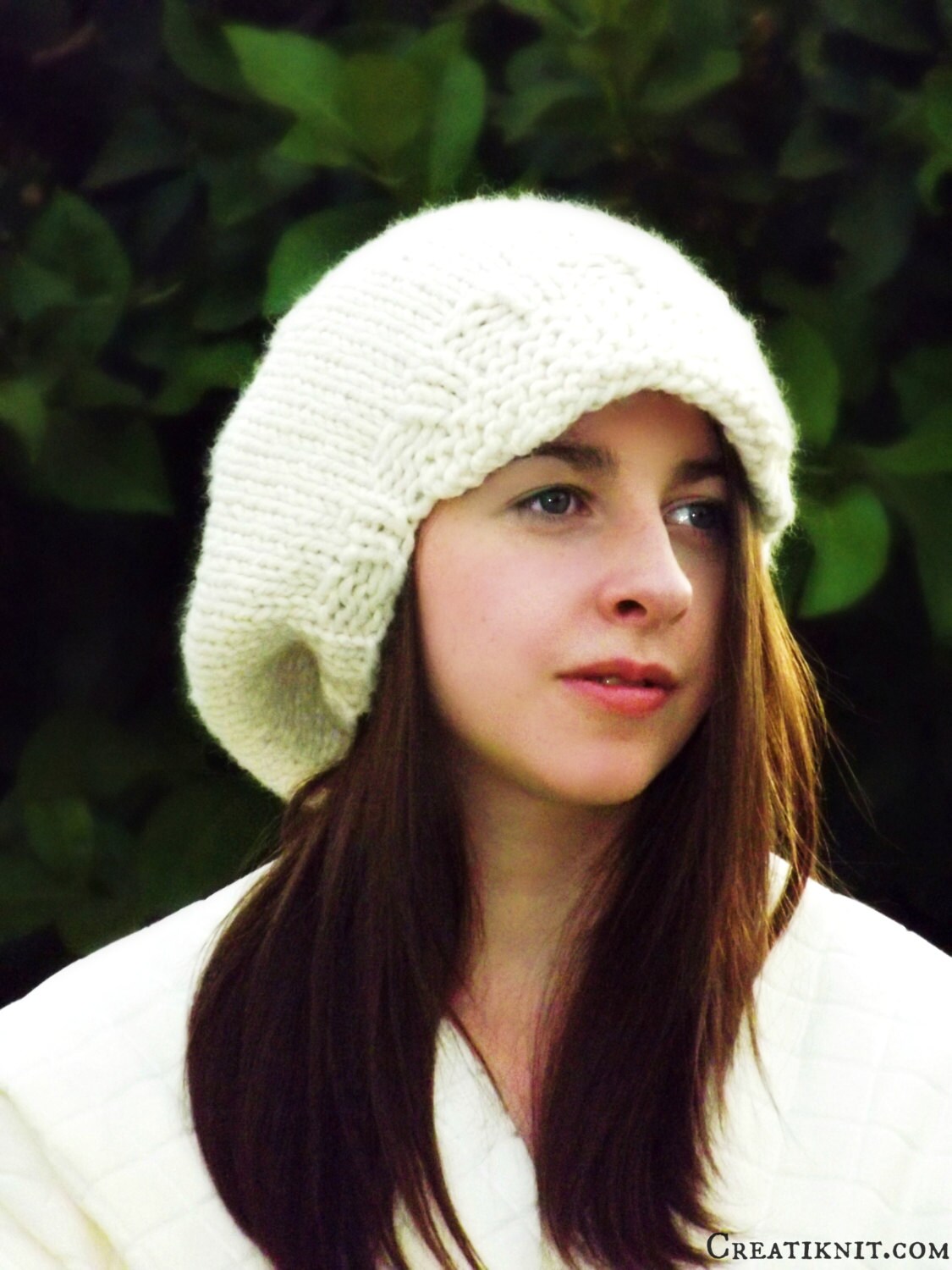 Knitting Pattern - Slouchy Hat Adult Pattern - Etsy