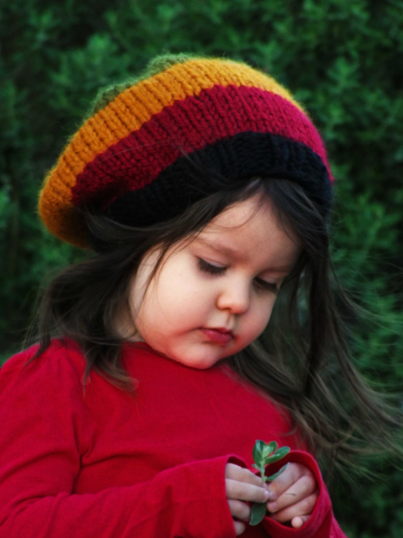 Knitting Pattern-baby Rasta Hat (baby,toddler,child Sizes) - Etsy