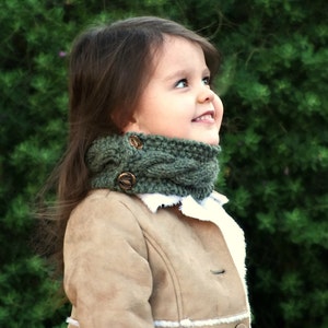 KNITTING PATTERN- The Elven Cowl (Baby,Toddler,Child sizes)