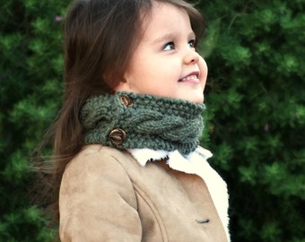 KNITTING PATTERN- The Elven Cowl (Baby,Toddler,Child sizes)