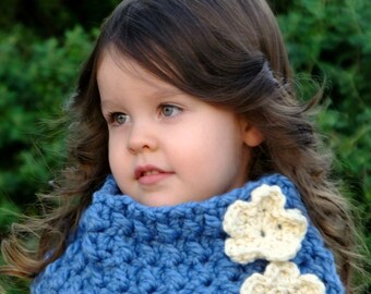 CROCHET Pattern - The Lumaria Cowl (Baby, Toddler, Child, Adult sizes)
