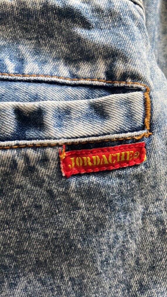 Vintage Jordache Studio Jeans High Waist Tapered … - image 7