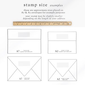 Address Stamp, Self Inking Return, Personalized Stamp, Wedding address stamp, Calligraphy Stamp, Personalized Hamilton N2023 image 9
