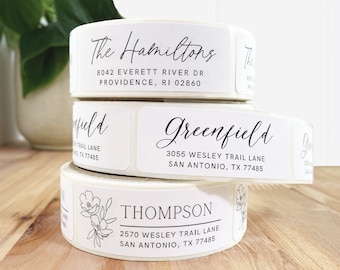 BEST SELLING LABELS on Etsy | Personalized Address Label | Custom Label Roll | Wedding Sticker | Personalized Address Label | lSet-a