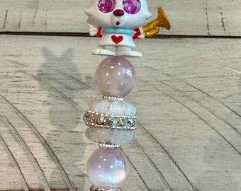 Handmade Rabbit Beaded Pen