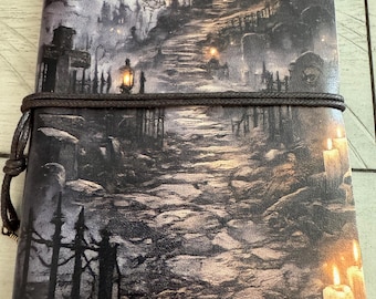 Custom Creepy Halloween 5x7 Journal