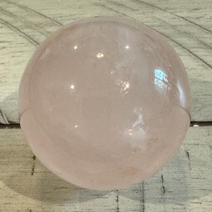 Pretty Rose Quartz Sphere