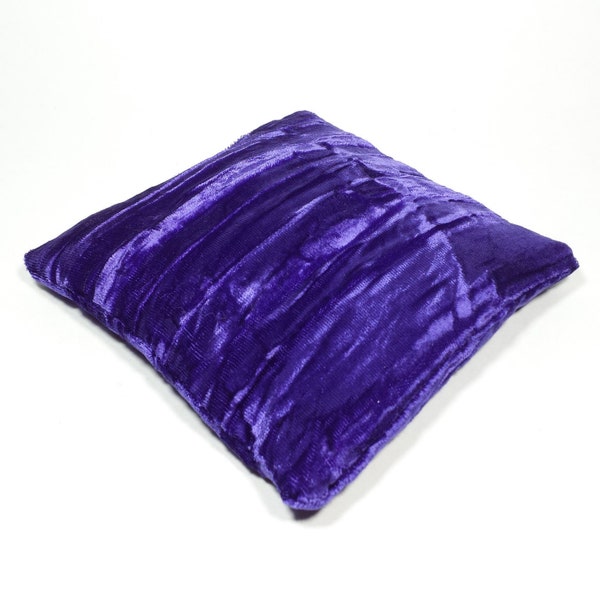 Blue Velvet Pillow Etsy