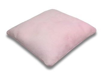 Blush Pink Velour Tiara & Crown Display Pillow, 'Bean Bag' Support, 3 Sizes, 5.5 Thru 7.5 Inch, TPV24