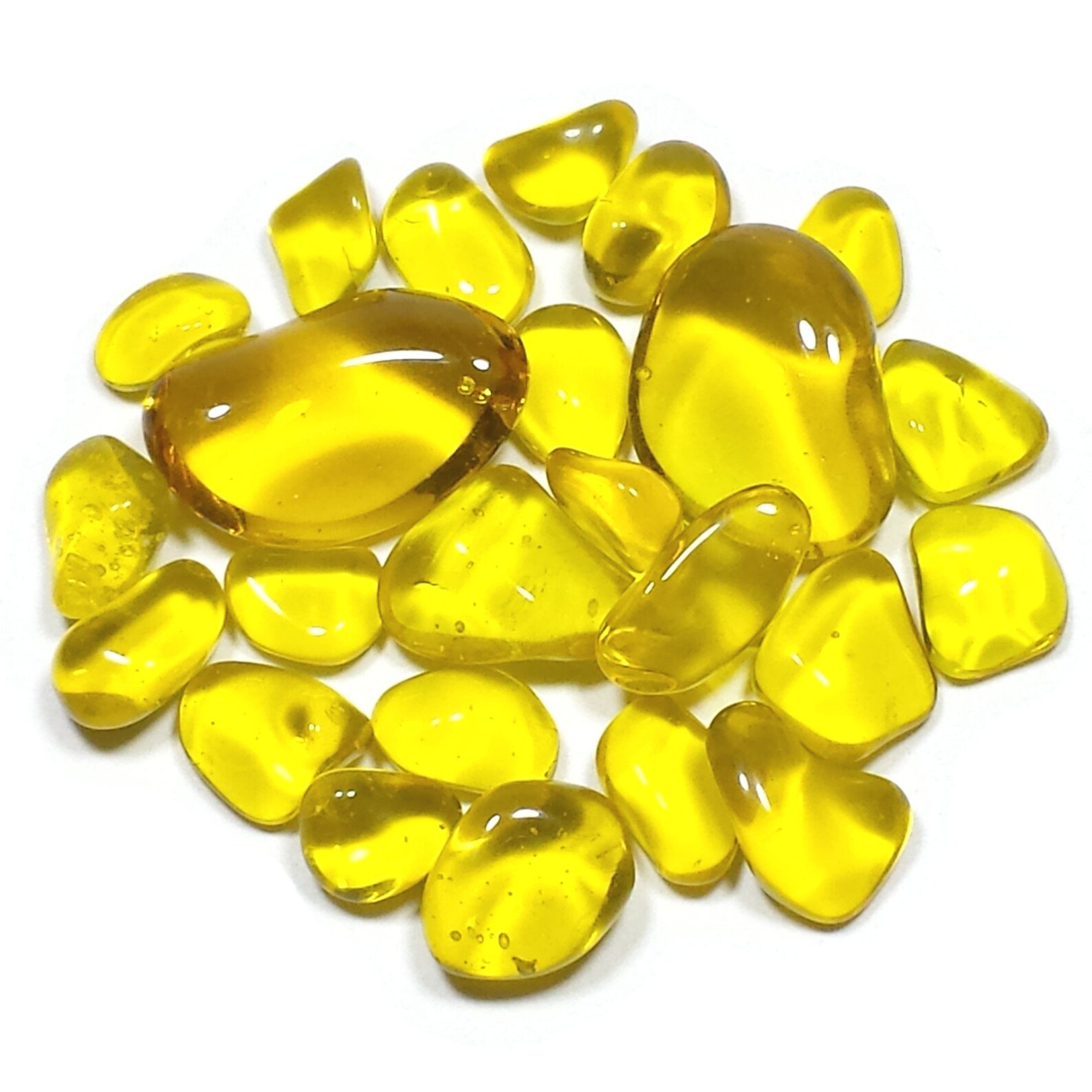 Yellow Obsidian Tumbled Polished Stones Small Size Gift or Etsy