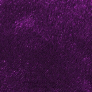 Violet Purple Velvet Crystal Display Pillow Support
