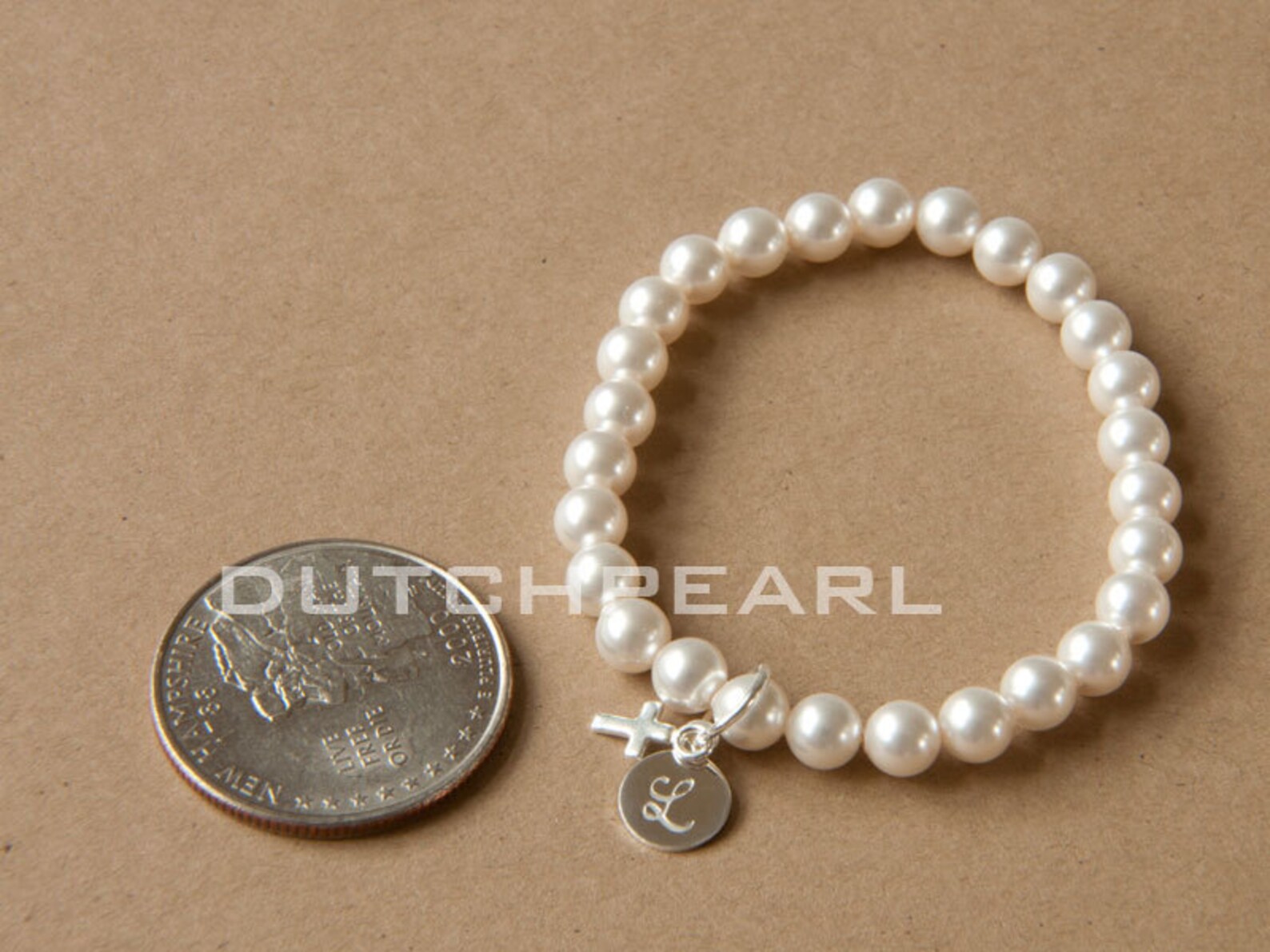 Personalized religious kids jewelry bracelet with cross Etsy