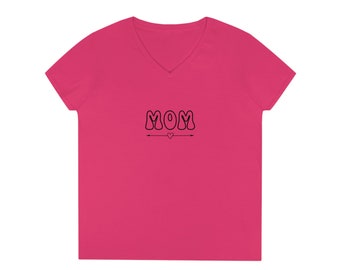 Simply Mom Ladies' V-Neck T-Shirt