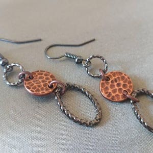 Mixed Metal Earrings