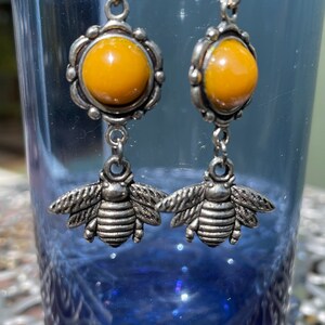 2 Bee Earrings