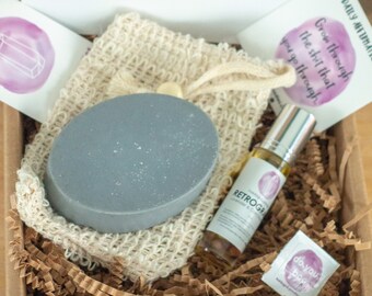 Self Care // Lavender & Clary Sage // Bath and Body // Soap //Perfume Roller // Gift Set