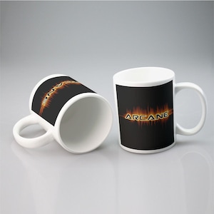 Vi Arcane Mug – League of Legends Anime Coffee Mug, Gamer Gift, Piltover Brawler Cup