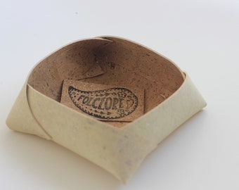 Plateau de voiturier en cuir de liège pour femme, cadeaux de bureau à domicile respectueux de l&#39;environnement pour elle, plateau fourre-tout en tissu de liège, plateau de pièces de monnaie, plateau de voyage, boîte de voiturier en liège