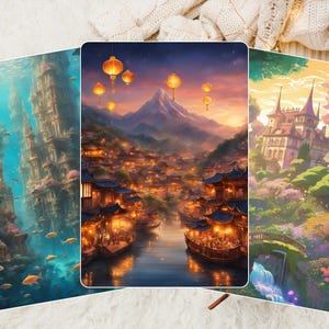 Inserto Kindle ACOTAR Bundle, Velaris, Night Court, Spring Court, Summer Court, Fantasy Reader, Kindle Skin, Paperwhite, Basic