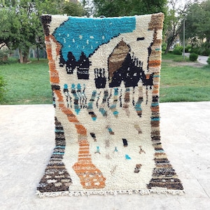 Custom Morrocan Rug ,Berber home decor ,Morrocan Area Rug, Authentic Wool Rug ,Morrocan Shag Rug ,Custom Rug Design ,Traditional Berber Rugs