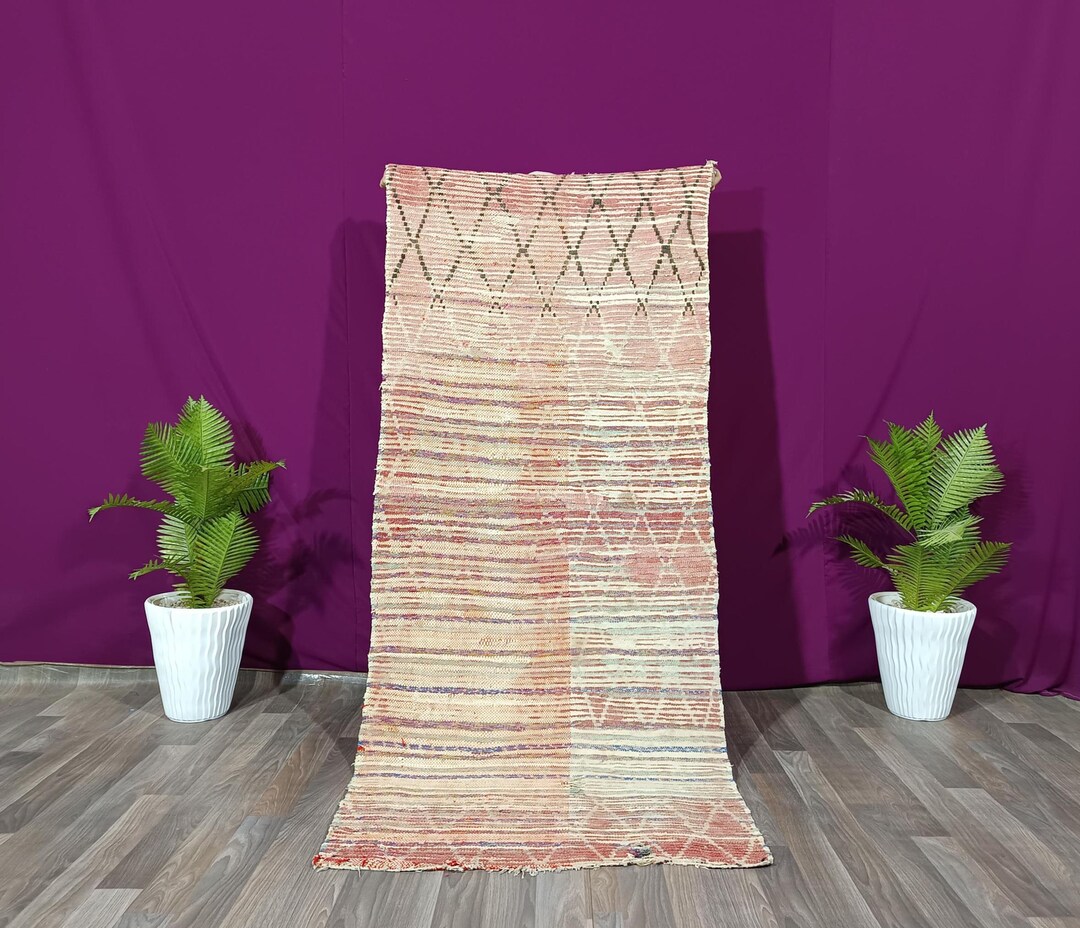 Extra Large Vintage Morrocan Rug ,morrocan Vintage Runner ,luxurious ...