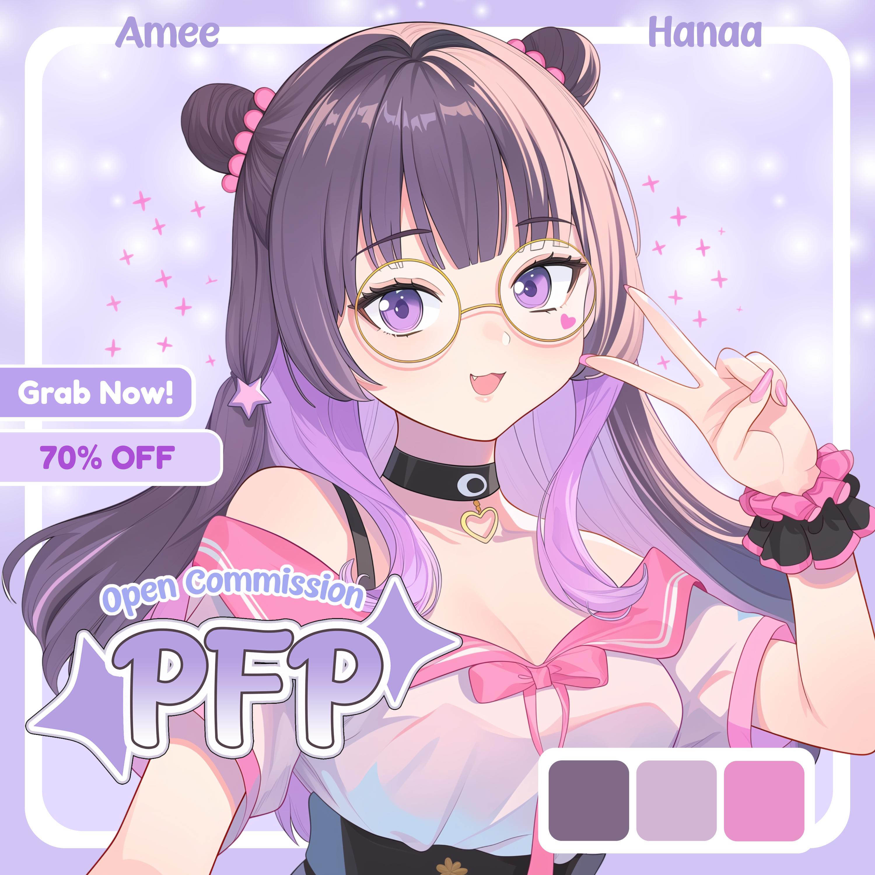 Custom Anime Style Profile Picture: Hand-drawn PFP Commission - Etsy