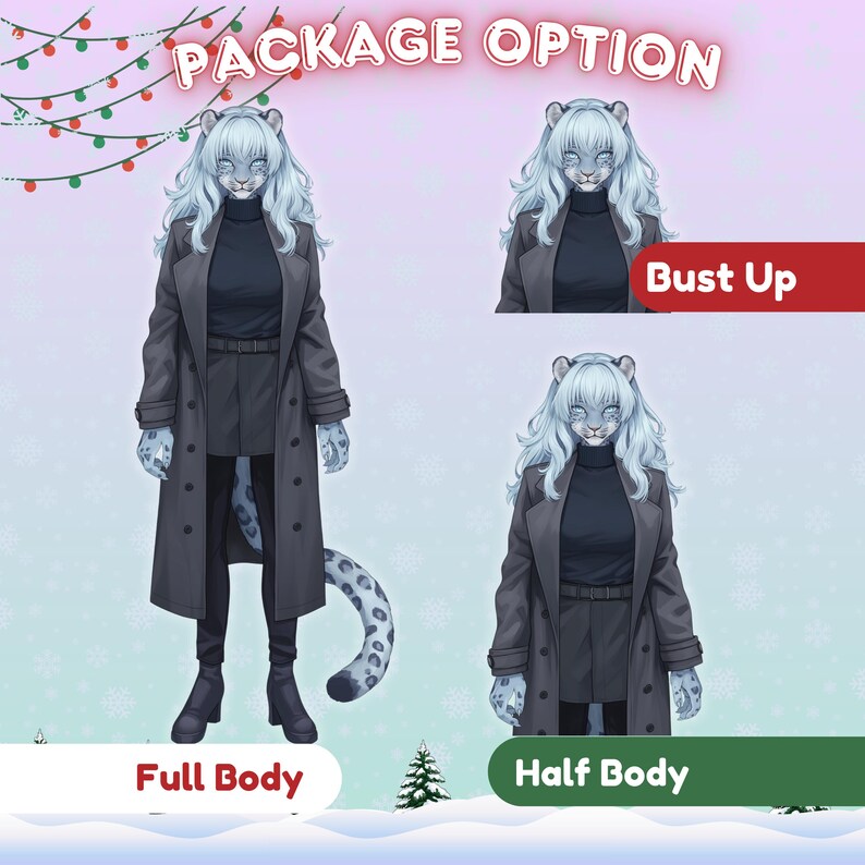 Custom Fully Rigged Furry Vtuber Live2d Model | Anthro Vtuber Avatar ...