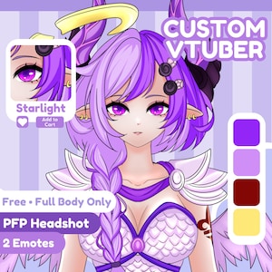 Custom VTuber Live2D Model | VTuber | VTuber Model | VTuber Asset | VTuber Commission | Rigging | Vtuber Commission, Vtuber Streamer, Live2d