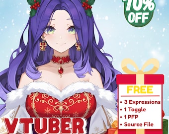Custom Live2D VTuber Model: Anime Design & Rigging