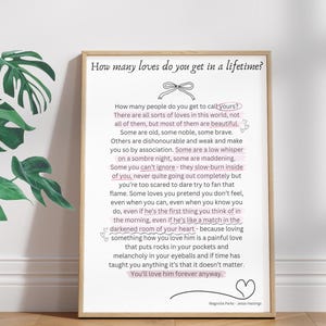 Magnolia Parks Quote Print | Romance Book Annotation | Digital Download