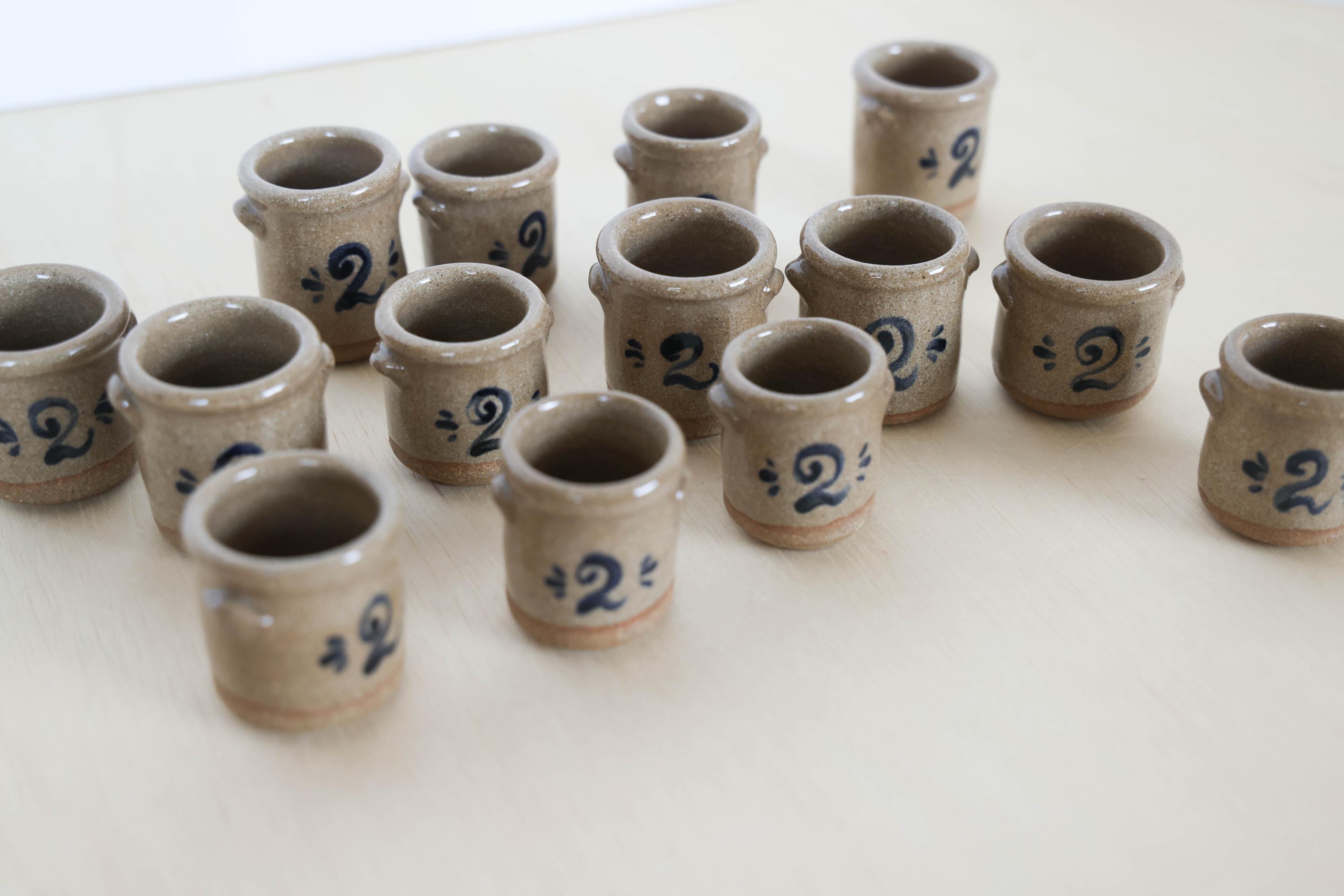 Mini Crocks Miniature Crock . Pottery by Lund Studios - Etsy
