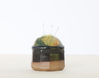 pin cushion . pottery by Lund Studios