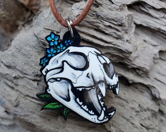 Mountain Lion Skull Etsy