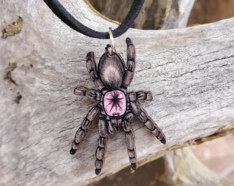 tarantula necklace