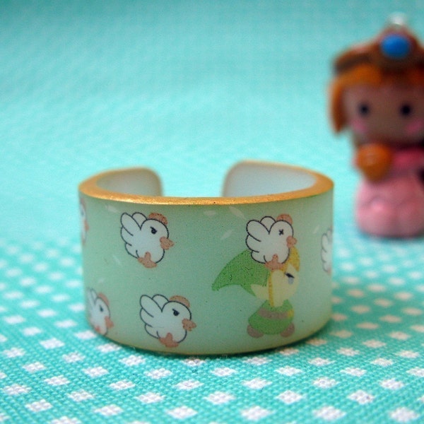 Legend of Zelda Cucco ring - Cucco Revenge