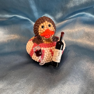 Bedazzled bling Wine Duck Jeep Duck/cruise duck