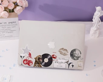 Cheetah Collage Custodia per MacBook Custodia per MacBook Air 15 13 Custodia per MacBook, Pro 16 15 14 13, 2025 2022 2021 2020, Custodia per laptop Air 13, Custodia per laptop