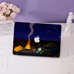 Night Bonfire MacBook Case Macbook Cover for Air 15 13 Macbook Case,Pro 16 15,2022 2021 2020,Air 13 Laptop Case,Customized Laptop Case