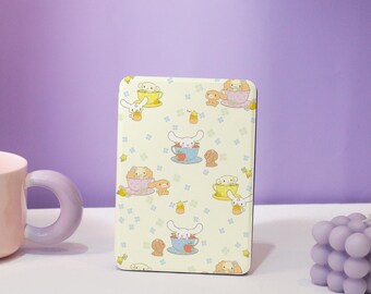 Cute Cartoon Pattern Kindle Acrylic Case 12th 2024,Kindle Paperwhite Case,Kindle Colorsoft 7" Cover, With Hand Strap, Kindle 10/11/12th Case