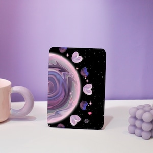 Love Planet Kindle Case with Hand Strap for Paperwhite 1/2/3/4,Paperwhite Cover for Kindle 12th/10th/11th, Kindle 2022 2024 Acrylic Case