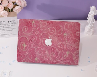 Pink Cloth Texture MacBook Case Macbook Cover for Air 15 13 Macbook Case,Pro 16 15,2022 2021 2020,Air 13 Laptop Case,Customized Laptop Case