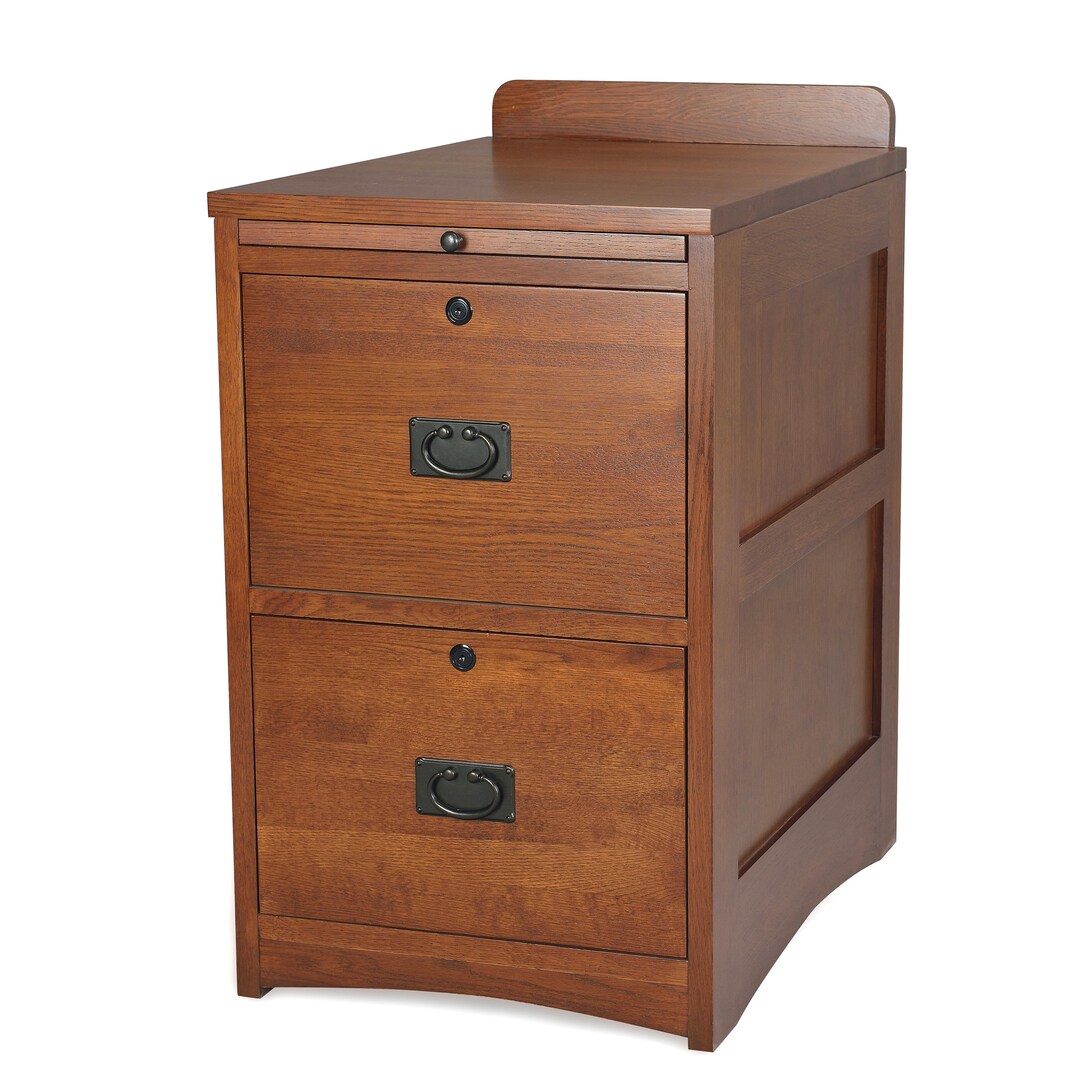 Mission Craftsman Style Oak File Cabinet With 2 Lockable - Etsy