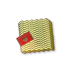 Ramen Enamel Pin – Lapel Pin, Hard Enamel, Ramen, Spicy, Noodles