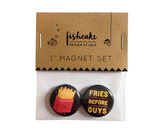 1 Inch Magnet Set of 2