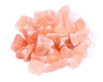 Bolsa de 25 kg de sal rosa del Himalaya en trozos