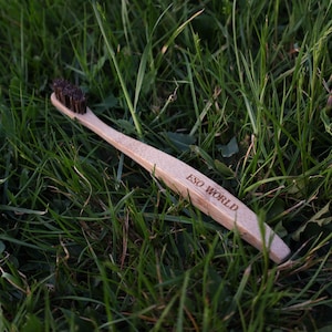 Horsehair Toothbrush | Natural Toothbrush | Bamboo Toothbrush | Eco Friendly | Biodegradable | Plastic Free | No Microplastics