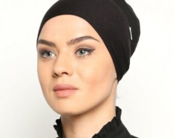 Premium Qualità Sotto Sciarpa Hijab Sciarpa Tubo Berretto OSSO COFANO Chemio HAIR WRAP