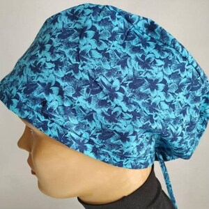 scrub caps,  unisex cap - surgical cap - surgical hats -  medical cap , adjustable , Chemo cap - free shipping -